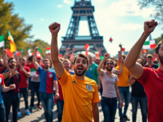 Fan zone paris : découvrez le calendrier des retransmissions et les dates clés