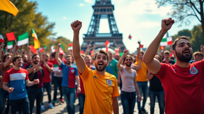 Fan zone paris : découvrez le calendrier des retransmissions et les dates clés