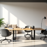 l'espace et la luminosité grâce à la décoration de bureaux professionnels